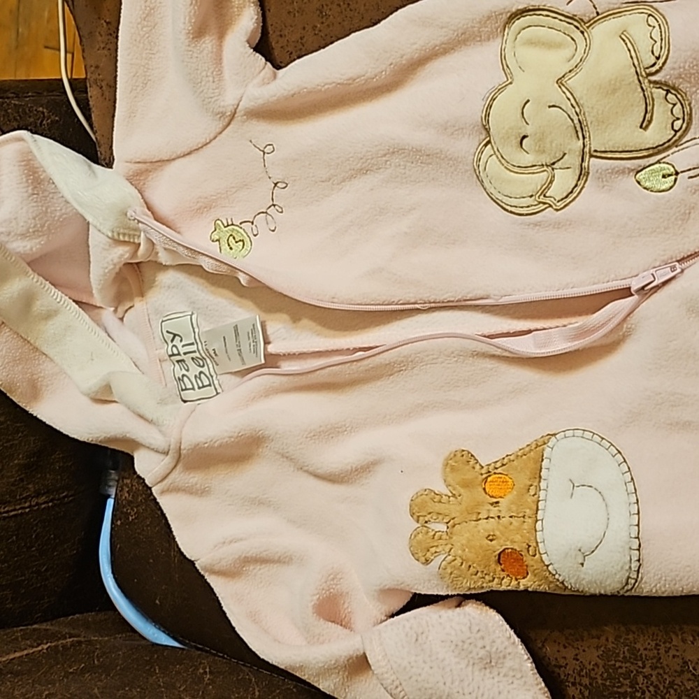 Baby Bell Sleeper with hand sleeves